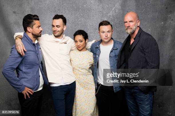 Cast of "Preacher" are photographed in the L.A. Times photo studio at Comic-Con 2017, in San Diego, CA on July 21, 2017. CREDIT MUST READ: Jay L....