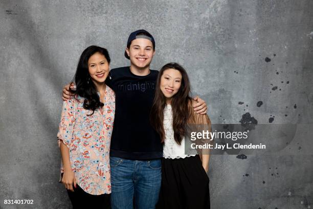 Cast of "Steven Universe" are photographed in the L.A. Times photo studio at Comic-Con 2017, in San Diego, CA on July 22, 2017. CREDIT MUST READ: Jay...