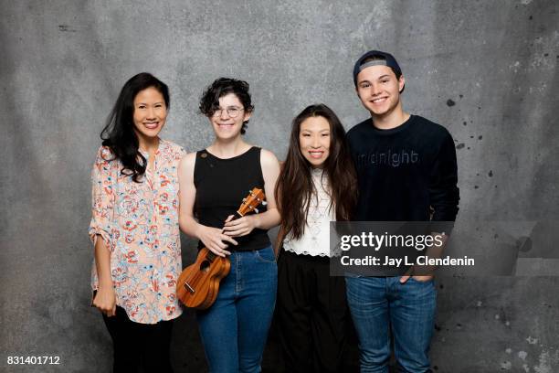 Cast and creator of "Steven Universe" are photographed in the L.A. Times photo studio at Comic-Con 2017, in San Diego, CA on July 22, 2017. CREDIT...