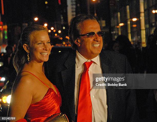 Attorney Dominic Barbara and guest attends the wedding of Howard Stern and Beth Ostrosky at Le Cirque on October 3, 2008 in New York City.