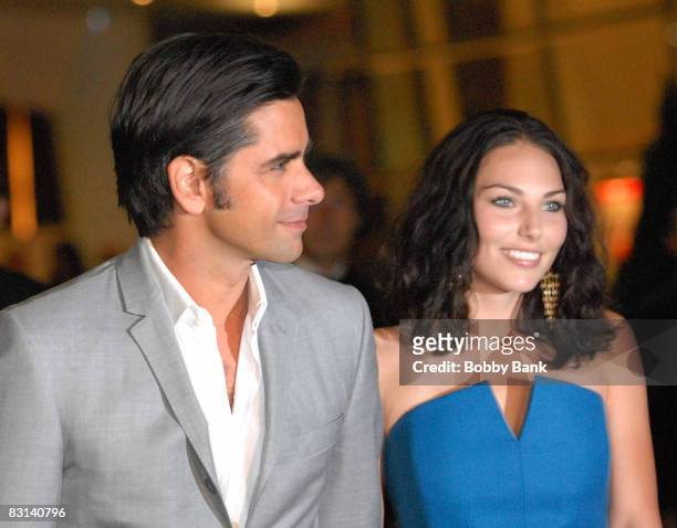 Actor John Stamos and guest attends the wedding of Howard Stern and Beth Ostrosky at Le Cirque on October 3, 2008 in New York City.