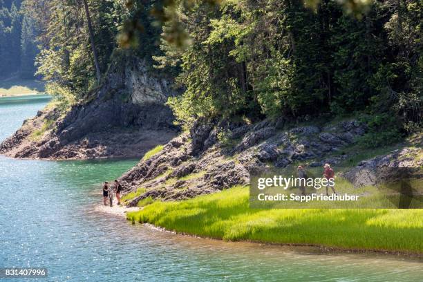 mountain biking durmitor national park montenegro - dramatische landschaft stock pictures, royalty-free photos & images