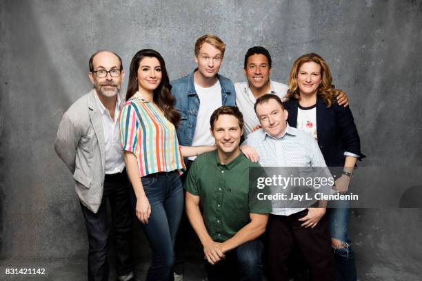 Cast of "People of Earth," are photographed in the L.A. Times photo studio at Comic-Con 2017, in San Diego, CA on July 21, 2017. CREDIT MUST READ:...