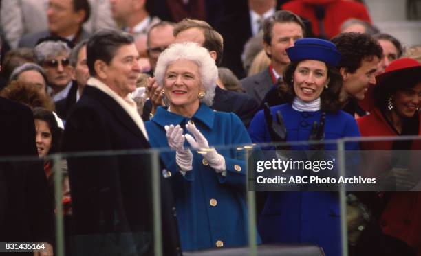 Ronald Reagan, Marilyn Quayle and Barbara Bush