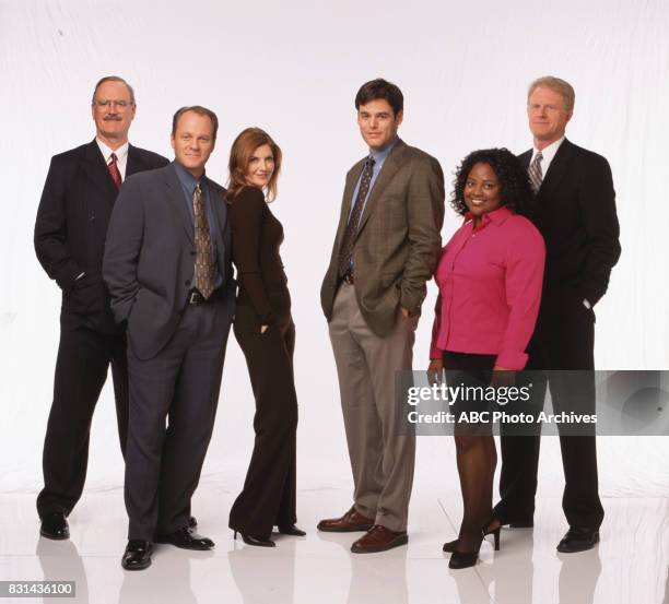 John Cleese, James McCauley, Melinda McGraw, Ivan Sergei, Sherri Shepherd and Ed Begley Jr., 2002.