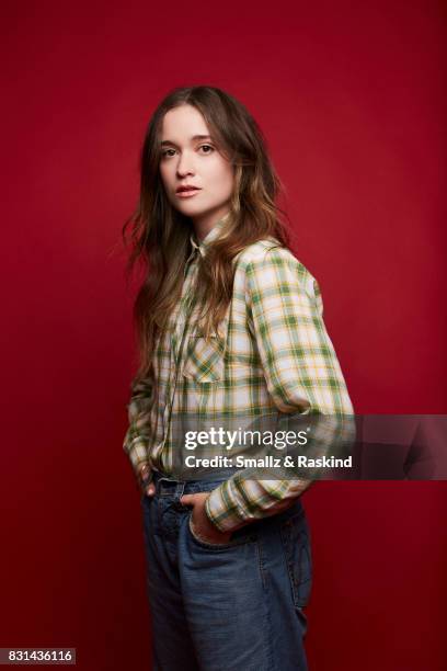 Actor Alice Englert of SundanceTV's 'Top of the Lake: China Girl' poses for a portrait during the 2017 Summer Television Critics Association Press...