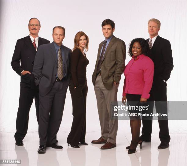 John Cleese, James McCauley, Melinda McGraw, Ivan Sergei, Sherri Shepherd and Ed Begley Jr., 2002.