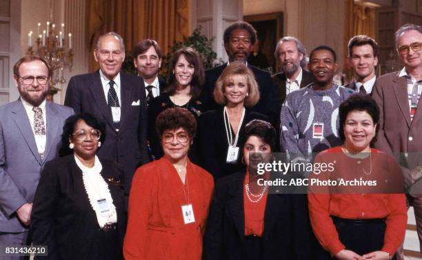 Beau Bridges, Jamie Lee Curtis, Barbara Mandrell, Morgan Freeman, Jim Henson, Patrick Swayze at 'To Be Free: The National Literacy Honors From the...