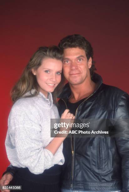 Joe Piscopo and wife Kimberly Driscoll on 'Dolly' in 1987.