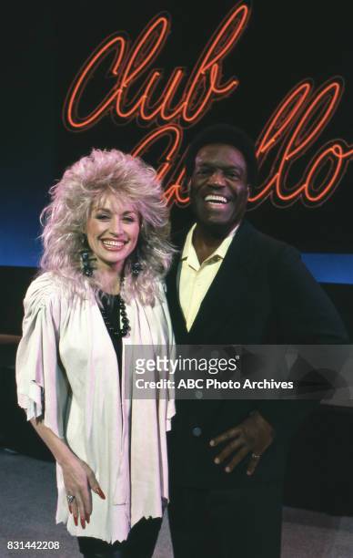 Dolly Parton and Nipsey Russell on 'Dolly,' in 1987.