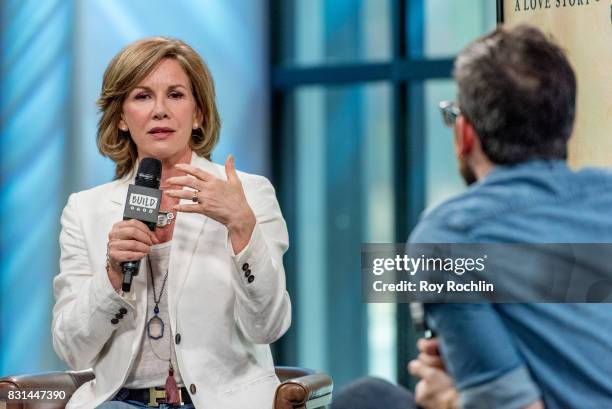 Melissa Gilbert discusses "If Only" with the BuiLd Series at Build Studio on August 14, 2017 in New York City.