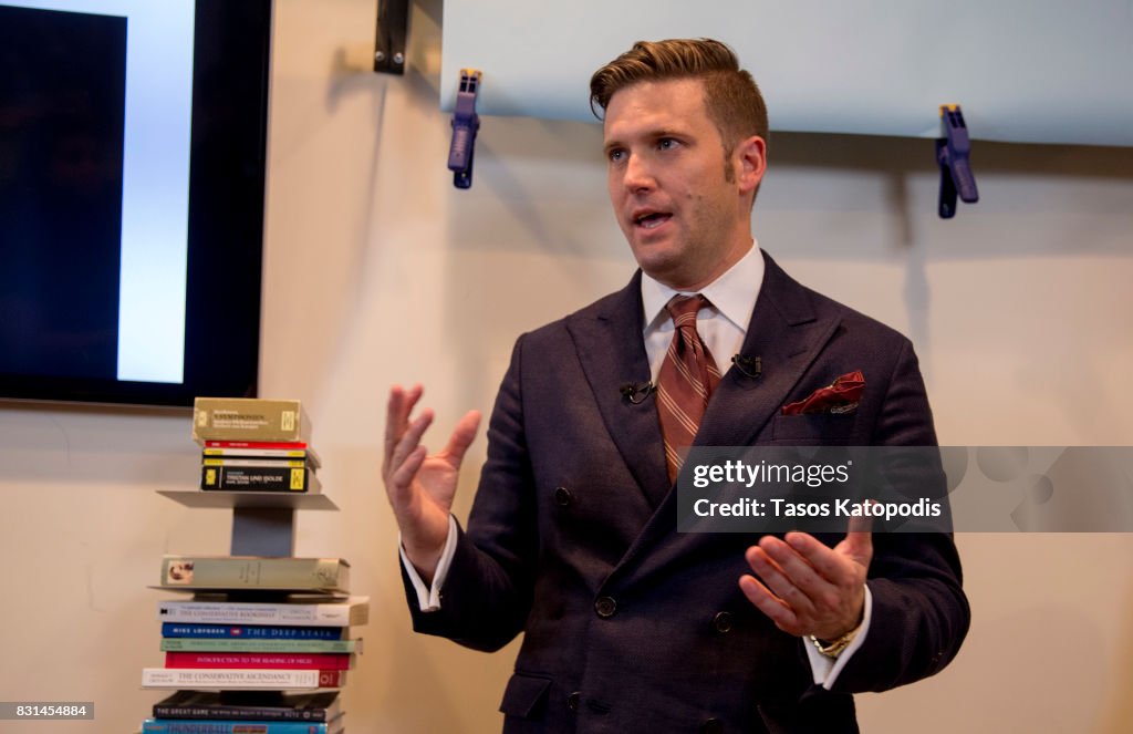 Alt Right Figure Richard Spencer Holds News Conference In Washington, D.C.