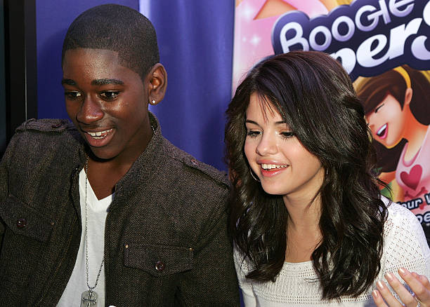 Actor Kwame Boateng and actress Selena Gomez attend the 'Target Presents Variety's Power of Youth' event held at NOKIA Theatre L.A. LIVE on October...