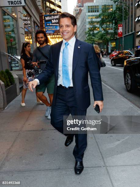 Anthony Scaramucci on August 14, 2017 in New York City.