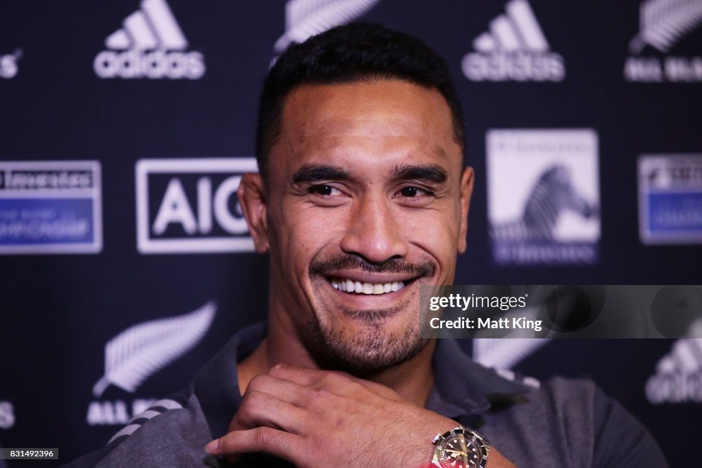 New Zealand All Blacks Media Session