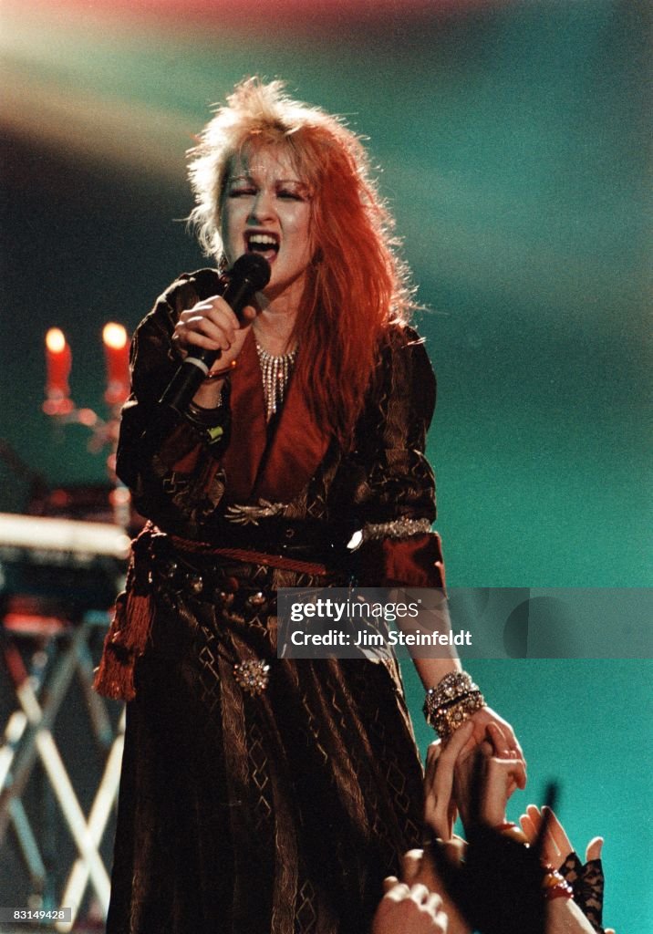 Cyndi Lauper Performs In Minnesota