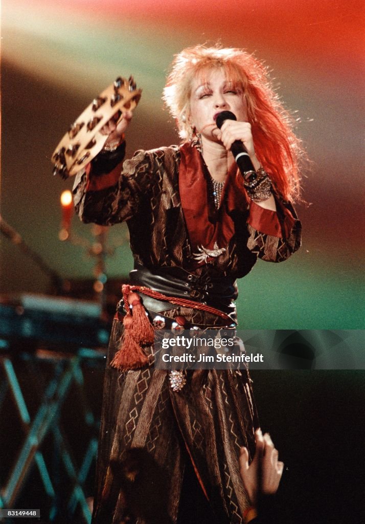 Cyndi Lauper Performs In Minnesota