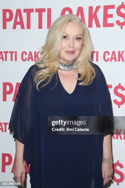 Cathy Moriarty attends the New York premiere of "Patti Cake$" at Metrograph on August 14, 2017 in New York City.
