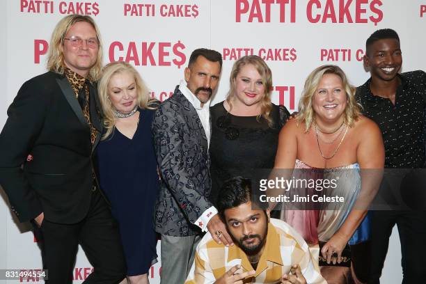 Geremy Jasper, Cathy Moriarty, Wass Stevens, Siddharth Dhananjay, Danielle MacDonald, Bridget Everett and Mamoudou Athie attend the New York premiere...