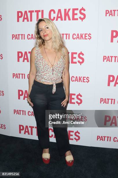 Crystal Moselle attends the New York premiere of "Patti Cake$" at Metrograph on August 14, 2017 in New York City.