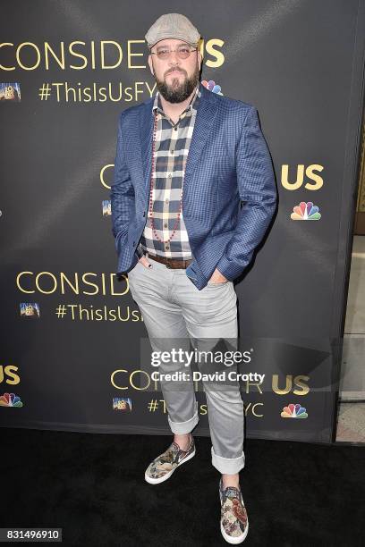 Chris Sullivan attends An Evening with "This Is Us" - Red Carpet & Panel Discussion at Paramount Studios on August 14, 2017 in Los Angeles,...