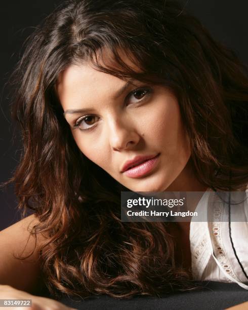 Actress, model and former Miss USA Ali Landry poses for a portrait Session on October 26, 2005 in Los Angeles, California.