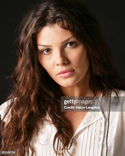 Actress, model and former Miss USA Ali Landry poses for a portrait Session on October 26, 2005 in Los Angeles, California.