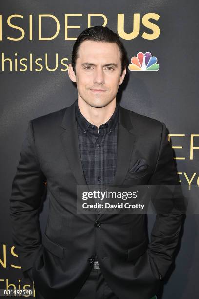 Milo Ventimiglia attends An Evening with "This Is Us" - Red Carpet & Panel Discussion at Paramount Studios on August 14, 2017 in Los Angeles,...