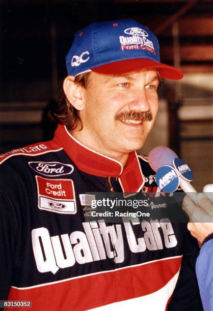 Dale Jarrett, winner of the 1997, 1998 TranSouth 500s, and 2001 Carolina Dodge Dealers 400.