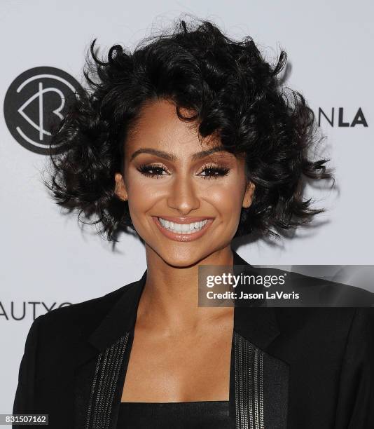 Actress Nazanin Mandi attends the 5th annual Beautycon festival at Los Angeles Convention Center on August 13, 2017 in Los Angeles, California.