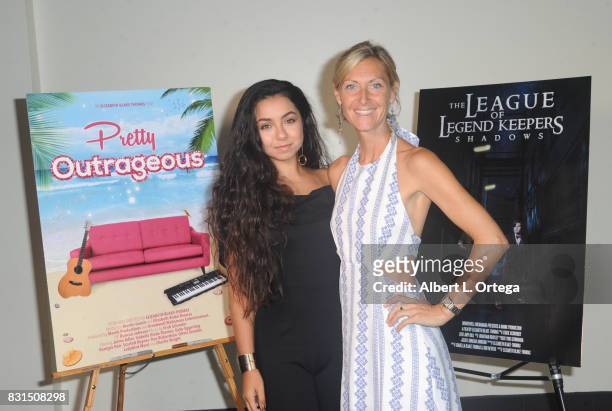 Actress Laura Krystine and producer/director Elizabeth Blake-Thomas attend the Screening Of "Pretty Outrageous" And "The League Of Legend Keepers"...
