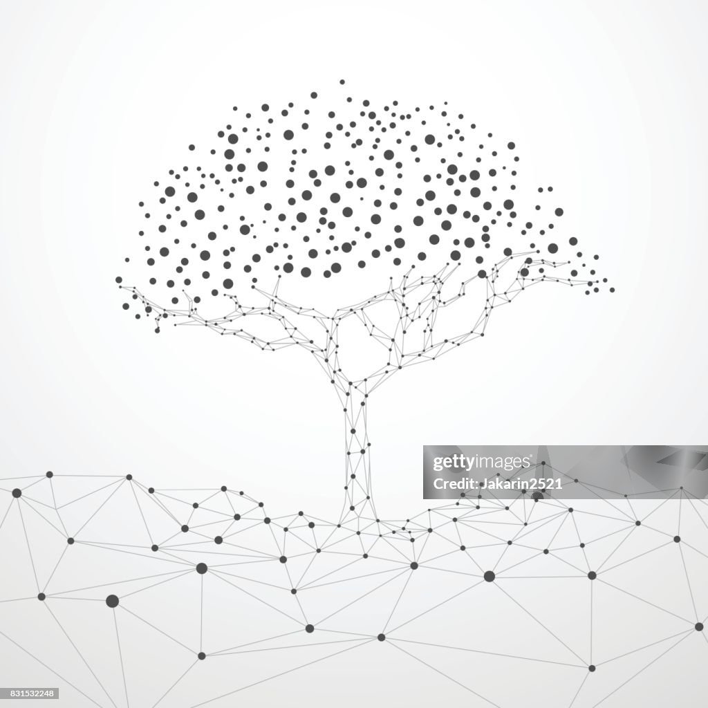 Poly Tree High-Res Vector Graphic - Getty Images