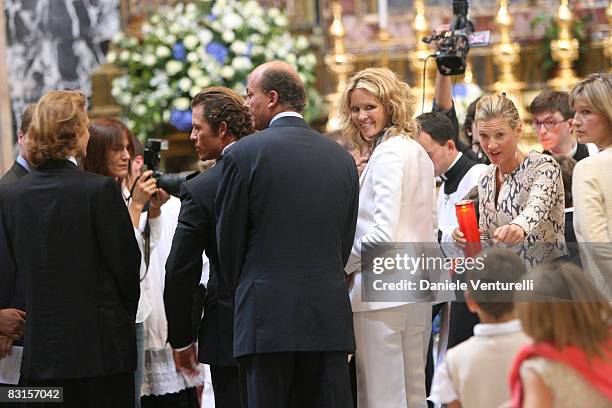 Elle Macpherson and Arpad Busson