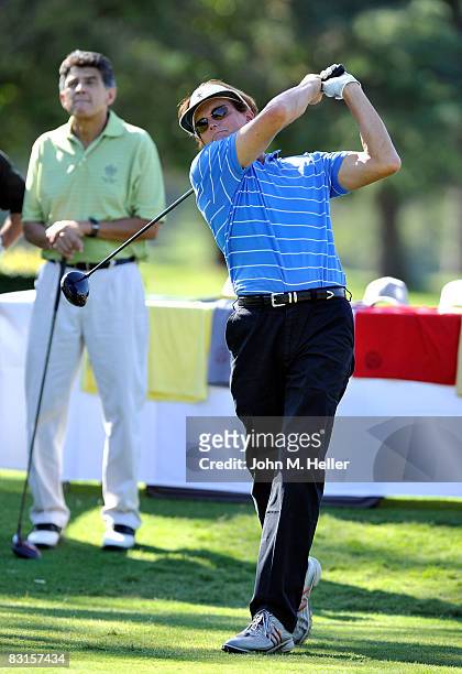 Bruce Jenner attends the 10th Annual Golf Classic benefiting the Elizabeth Glaser Pediatric AIDS Foundation on October 6, 2008 the the Lakeside Golf...