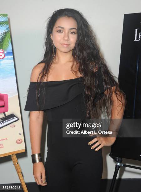 Actress Laura Krystine attends the Screening Of "Pretty Outrageous" And "The League Of Legend Keepers" held at ArcLight Cinemas on August 14, 2017 in...