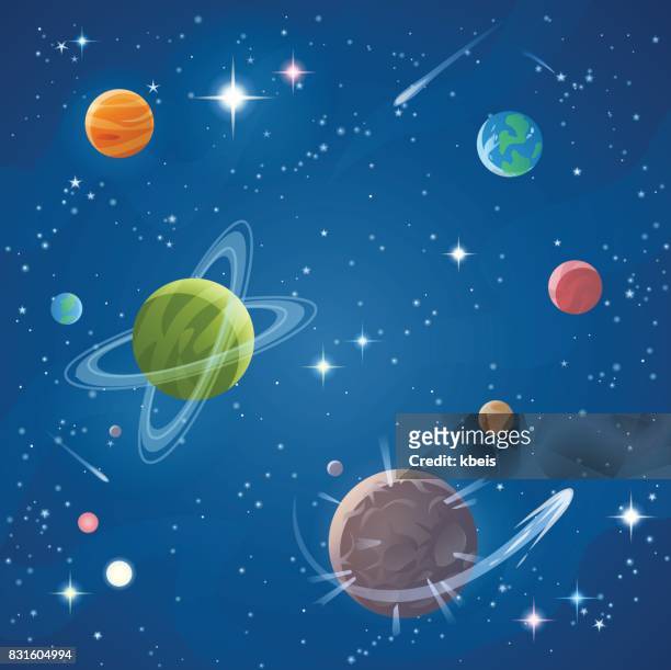 Stars And Planets High-Res Vector Graphic - Getty Images