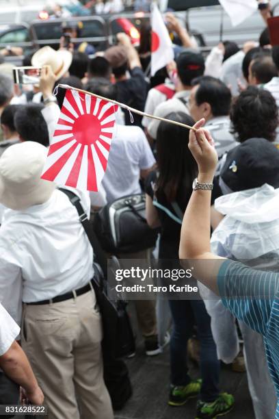 Japan Marks 72nd Anniversary Of WWII Surrender, Nachrichtenfoto
