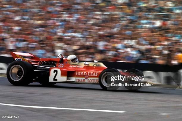 Jochen Rindt, Lotus-Ford 72C, Grand Prix of Germany, Nurburgring, 02 August 1970.