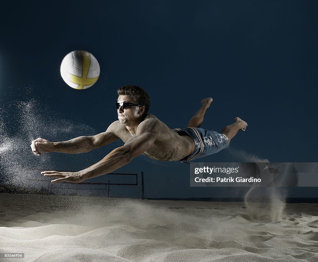 Male Beach Volleyball