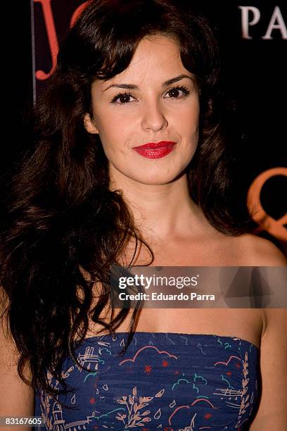 Actress Marta Torne attends the photocall of the 'Shangay' film on October 7, 2008 in Madrid, Spain.