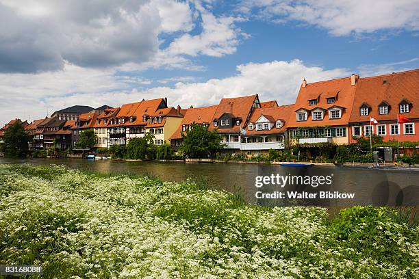 germany, bayern/bavaria, bamberg, little venice - klein venedig stock pictures, royalty-free photos & images