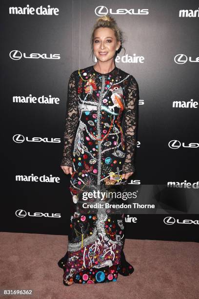 Asher Keddie arrives ahead of the 2017 Prix de Marie Claire Awards on August 15, 2017 in Sydney, Australia.