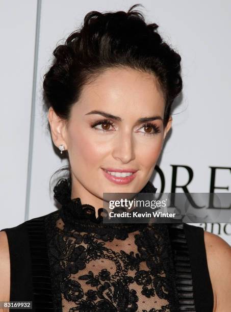 Actress Ana de la Reguera arrives at the Padres Contra El Cancer's 8th Annual "El Sueno De Esperanza" at the Hollywood & Highland Center Grand...