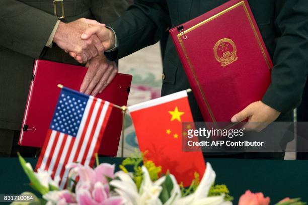 General Joseph Dunford , chairman of the US Joint Chiefs of Staff, and Chief of the General Staff of the Chinese People's Liberation Army General...