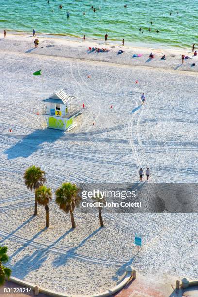 clearwater beach, florida - clearwater stock pictures, royalty-free photos & images