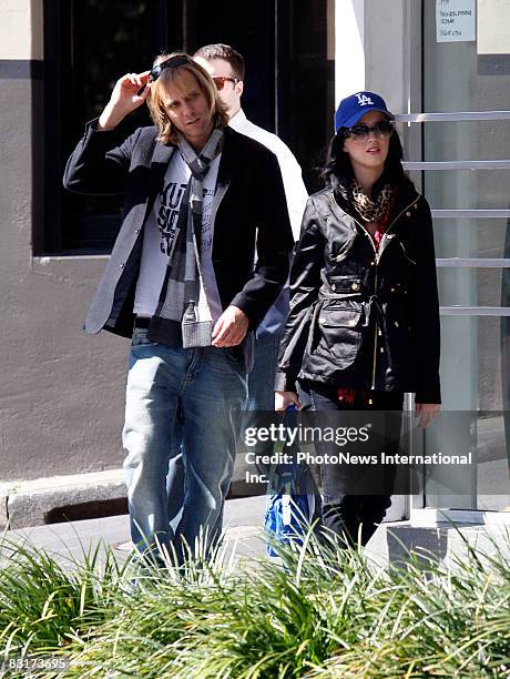 Singer Katy Perry shops in Darlinghurst ahead of her sold-out Australian tour on October 8, 2008 in Sydney, Australia.