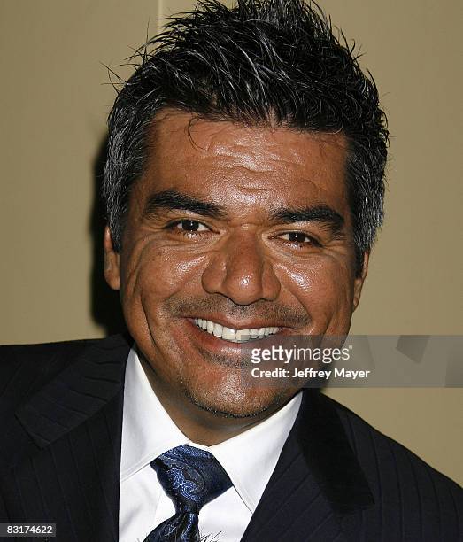 George Lopez arrives at the Padres Contra El Cancer's 8th Annual "El Sueno De Esperanza" Benefit Gala at the Hollywood & Highland Center on October...
