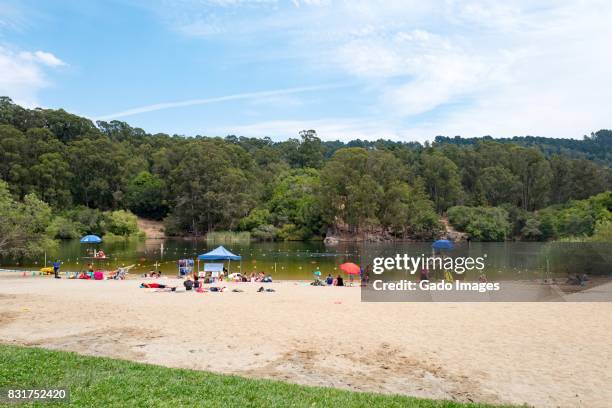 lake anza - east bay regional park stockfoto's en -beelden