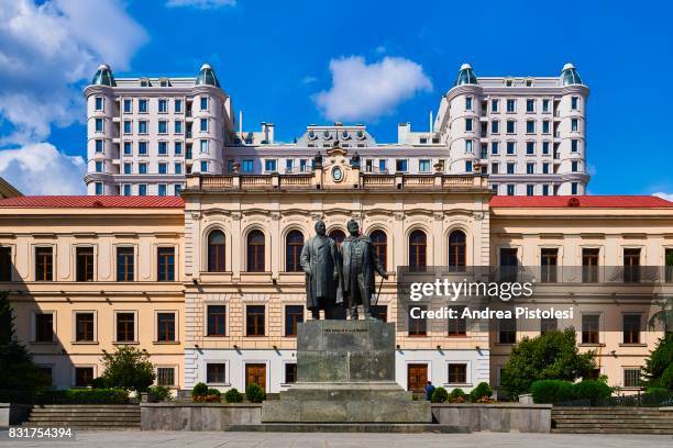 parliament palace, tbilisi, georgia - tiflis stock pictures, royalty-free photos & images