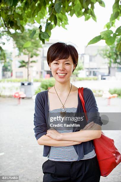 japanese woman, smiling - only japanese bildbanksfoton och bilder